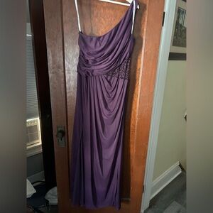 Elegant Purple Evening Gown